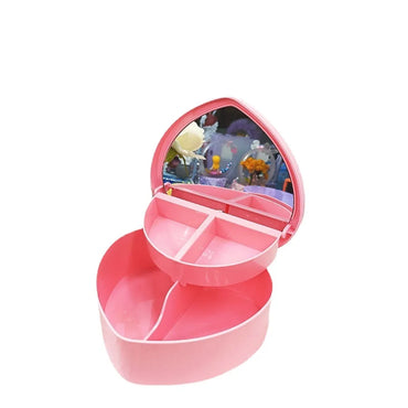 Cute Solid Color Plastic Jewelry Boxes