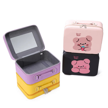 Cute Solid Color Pu Leather Wholesale Jewelry Boxes