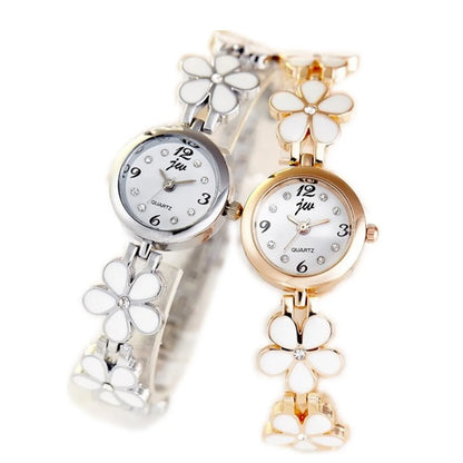 Cute Sweet Flower Jewelry Buckle Quartz Women'S Watches