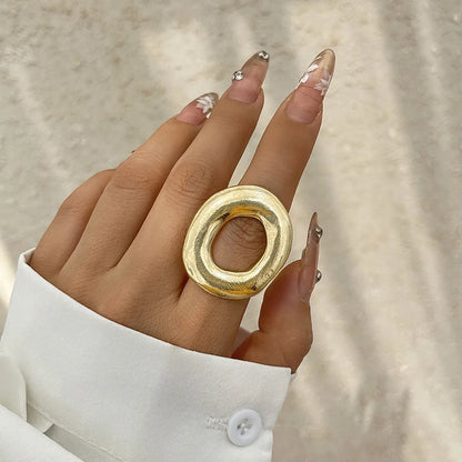 Cute Sweet Simple Style Flower Alloy Women'S Rings