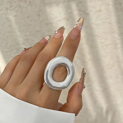 Cute Sweet Simple Style Flower Alloy Women'S Rings