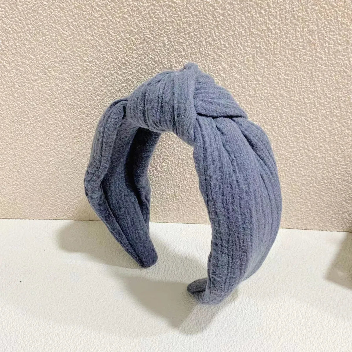 Cute Sweet Solid Color Cloth Hair Band