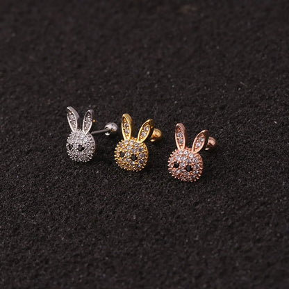 Exaggerated Animal Metal Earrings