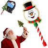 3D Printed Pla Christmas Magic Wand Credit Card Checkout Prop Cartoon Hanging Decoration
