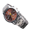 Decorative Fake Steel Band Watch Round Dial Alloy Casual Sports General Style