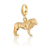 Denim Series Stainless Steel Geometric Pendant With Vacuum Plated 18K Gold Color