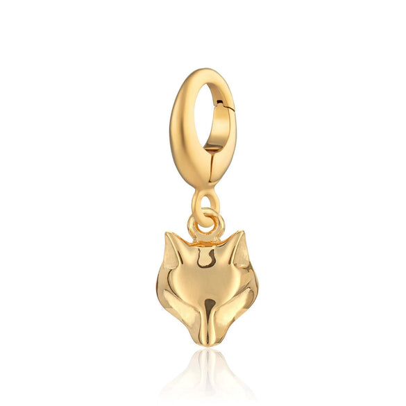 Denim Series Stainless Steel Geometric Pendant With Vacuum Plated 18K Gold Color