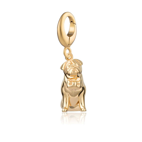 Denim Series Stainless Steel Geometric Pendant With Vacuum Plated 18K Gold Color