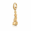 Denim Series Stainless Steel Geometric Pendant With Vacuum Plated 18K Gold Color