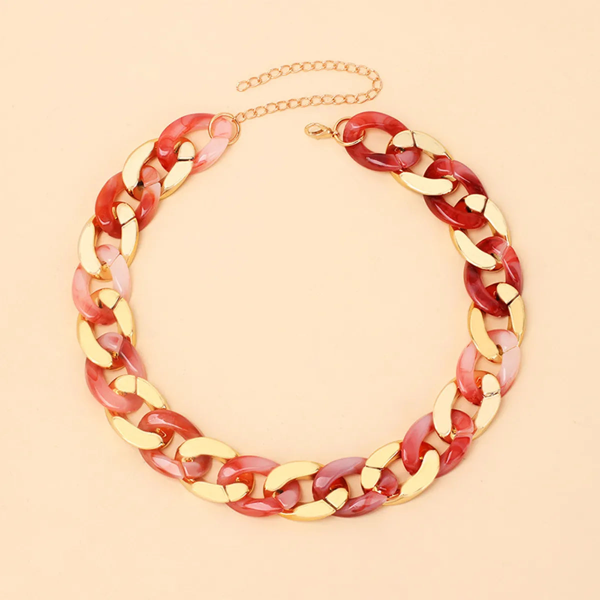 Design Resin Stitching Necklace Wholesale