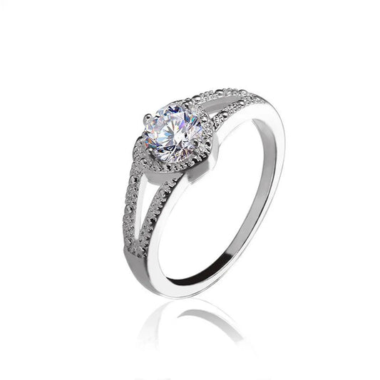 Diamond Love Ring Ring Flash Diamond Wedding Jewelry Wholesale