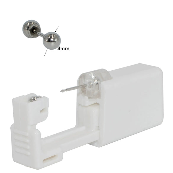 Disposable Ear Piercing Tool Buckle Ear Piercing Device Gold Plated 316L Stainless Steel Geometric Style Ear Stud