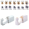 Disposable Lowpain Ear Piercing Gun 316L Stainless Steel Geometric Electroplated Ear Piercing Tool