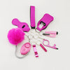 Diving Cloth Selfdefense Keychain Set