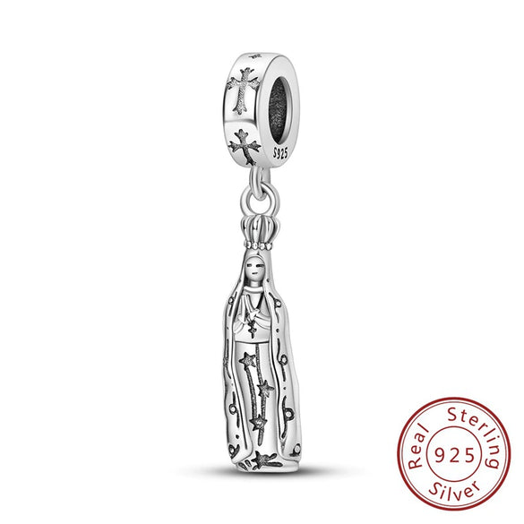 Diy Accessories Bracelet S925 Sterling Silver Original Design Owl Hummingbird Unicorn Charm Dripping Oil