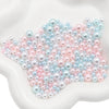 Diy Accessories Imitation Pearl Round Beads For Macaron Cosmetic Case Decorative Handmade