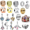 Diy Beads Metal Trojan Horse Totem Electroplating Accessories For Bracelet