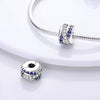 Diy Beads S925 Silver Plated Copper Pendant Beads Emerald Shaped For Bracelet And Necklace
