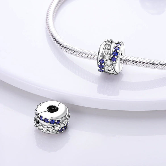 Diy Beads S925 Silver Plated Copper Pendant Beads Emerald Shaped For Bracelet And Necklace