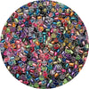 Diy Handmade Glass Beads Material For Bracelet And Mobile Phone Chain Transparent Dyed Core Silk Dopamine Style