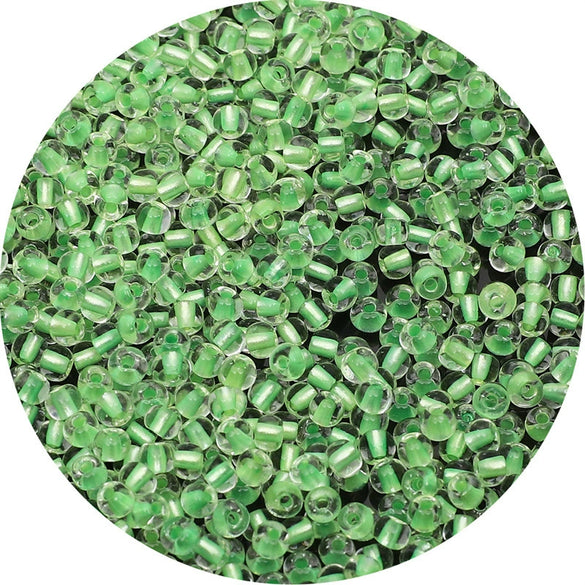 Diy Handmade Glass Beads Material For Bracelet And Mobile Phone Chain Transparent Dyed Core Silk Dopamine Style