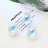 Diy Handmade Jewelry Accessories Material Transparent Water Bead Sandwich Glass Ball Pendant Epoxy Cute Style
