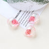 Diy Handmade Jewelry Accessories Material Transparent Water Bead Sandwich Glass Ball Pendant Epoxy Cute Style