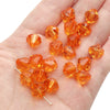Diy Handmade Loose Beads Acrylic Material Round And Square Beads With Cut Diamond Crystal