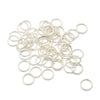 Diy Handmade Metal Open Jump Rings For Bracelet And Earring Making Single Round Connecting Rings