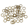 Diy Handmade Metal Open Jump Rings For Bracelet And Earring Making Single Round Connecting Rings