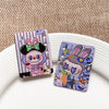 Diy Handmade Plastic And Resin Hanging Beads Accessories With Line Pattern And Cartoon Style