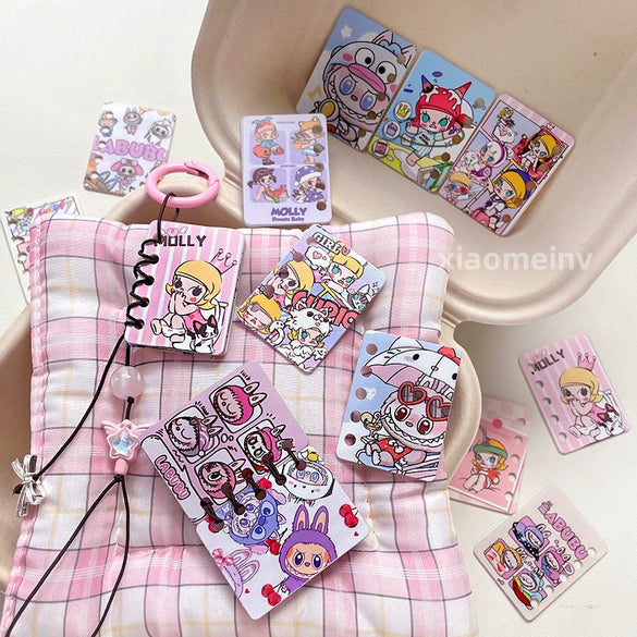 Diy Handmade Plastic And Resin Hanging Beads Accessories With Line Pattern And Cartoon Style
