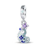 Diy Jewelry Accessories Bracelet Luminous Butterfly Firefly Elk Charm Beaded Silver Plated Dripping Oil