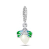 Diy Jewelry Accessories Charm Bracelet 925 Sterling Silver Luminous Firefly Butterfly Beads Dripping Oil Design