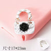 Diy Jewelry Accessories Clogs Pearl Bracelet Decorative Material With Butterfly Little Bear Love Pattern Zinc Alloy Handmade