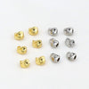 Diy Jewelry Accessories Copper Plated Twisted Flower Beads With 14K Gold Color Preservation And Electroplating Process