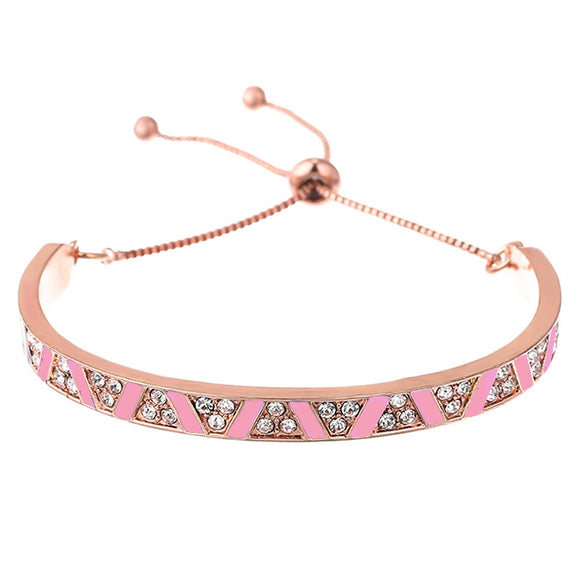 Diy Jewelry Accessories Metal Drop Shape Electroplated Geometric Original Design Bracelet