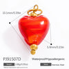 Diy Jewelry Accessories Necklace Pendant Stainless Steel Electroplating 18K Gold Sweet Geometric Style