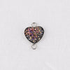 Diy Jewelry Accessories Peach Heart Love Shape Stainless Steel Pendant