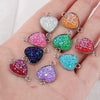 Diy Jewelry Accessories Peach Heart Love Shape Stainless Steel Pendant