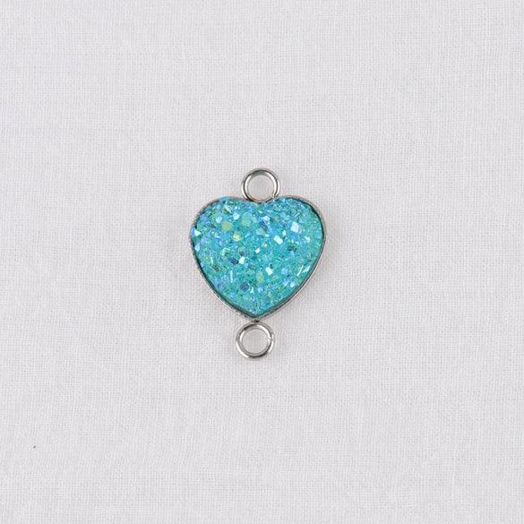 Diy Jewelry Accessories Peach Heart Love Shape Stainless Steel Pendant