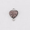 Diy Jewelry Accessories Peach Heart Love Shape Stainless Steel Pendant