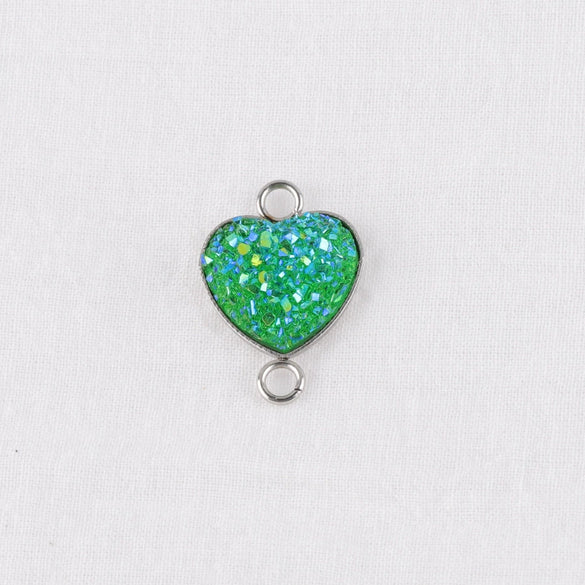 Diy Jewelry Accessories Peach Heart Love Shape Stainless Steel Pendant