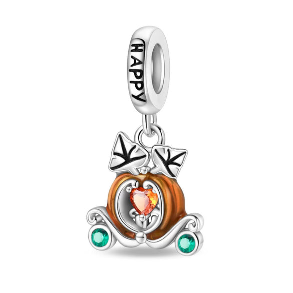 Diy Jewelry Accessories Pumpkin Hedgehog Hanging Beads Silver Plated Dripping Oil Bracelet String Decoration Material