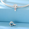 Diy Jewelry Accessories S925 Sterling Silver Star Moon Isolation Bead For Women With Dripping Oil Design