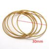 Diy Jewelry Accessories Stainless Steel Circle Pendant With Spiral And Totem Pattern Integrated Non Welding Ring Electroplated