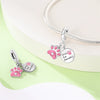 Diy Jewelry Accessories 925 Sterling Silver Cat Claw Pendant Beads With Dripping Oil Design For Pet Friendship Bracelet
