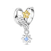 Diy Jewelry Accessories 925 Sterling Silver Charm With Heart Angel Wings Tree Of Life Star Beads Pendant For Bracelet Necklace With Dripping Oil Design