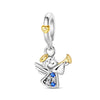 Diy Jewelry Accessories 925 Sterling Silver Charm With Heart Angel Wings Tree Of Life Star Beads Pendant For Bracelet Necklace With Dripping Oil Design