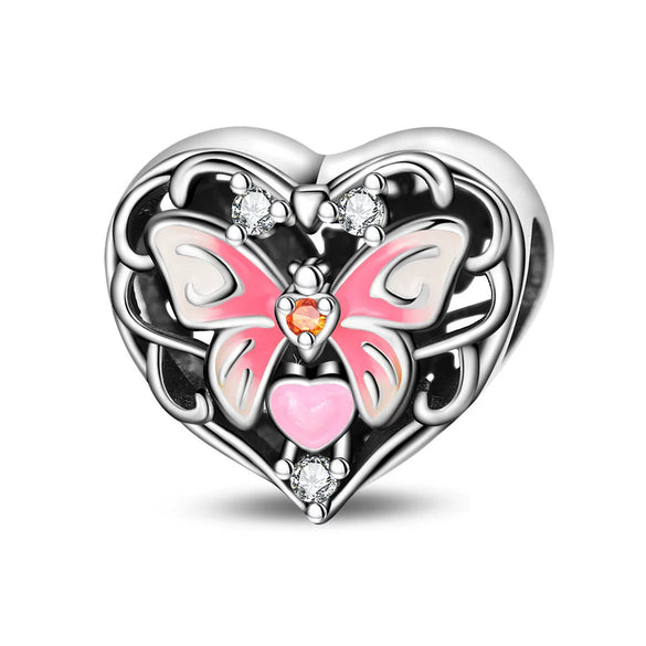 Diy Jewelry Bracelet Accessories Silver Plated Crayfish Crab Luminous Bottle Charm Hanging Beads Dripping Oil Design